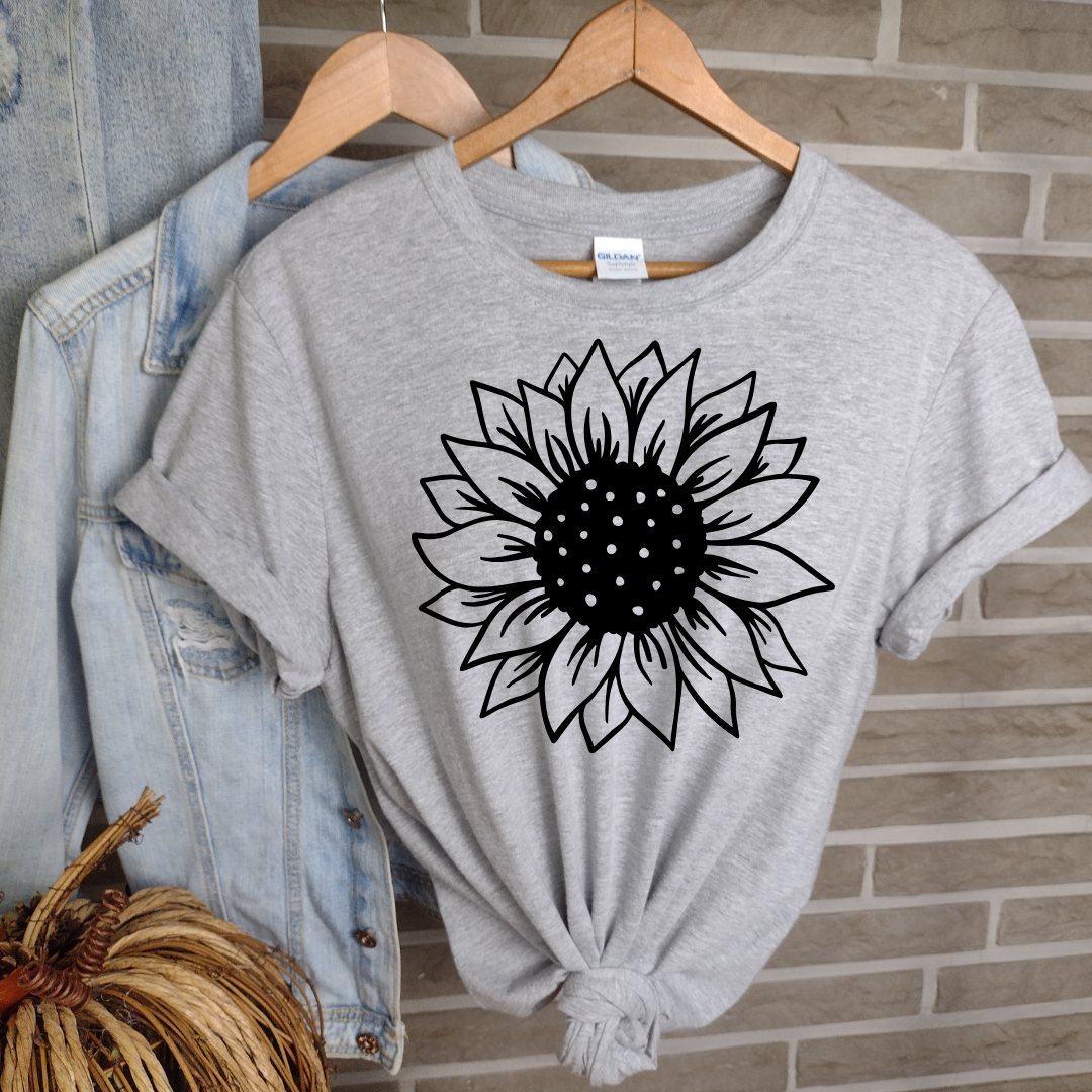 Cute sunflower T shirt